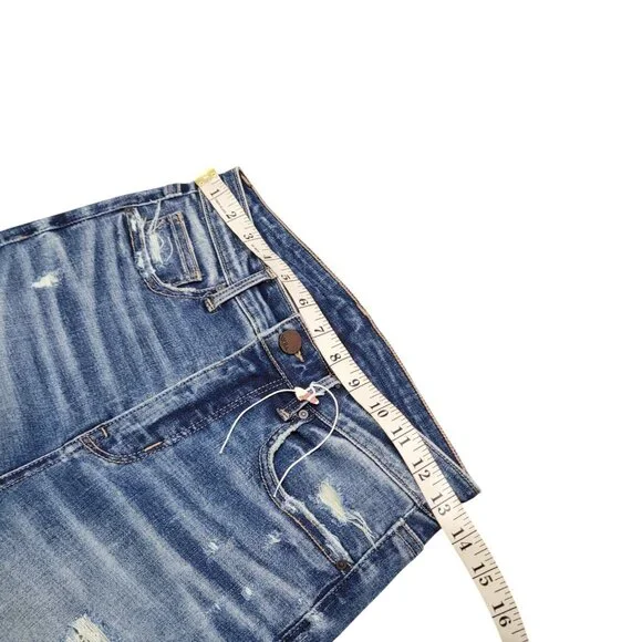 Buckle BKE Jeans Size 26X26.5 High Rise Ankle Skinny Distressed Stretch - Picture 12 of 16